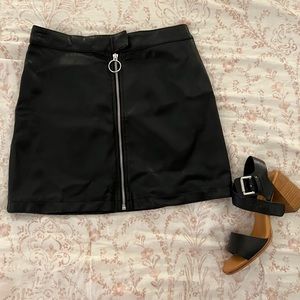 Forever 21 Leather Skirt